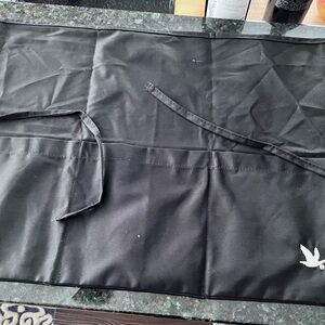 NEW Black Apron with GOOSE Bird Logo 3 Pickets NEW